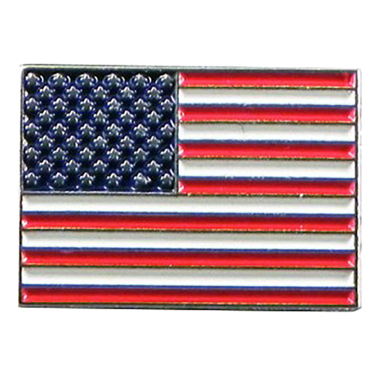 USA American Flag Metal Enamel Lapel Pin Badge