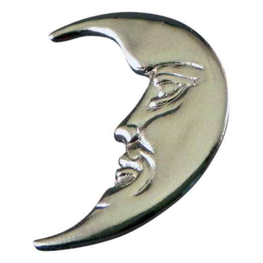 Man in the Moon, planet Metal Enamel Lapel Pin Badge