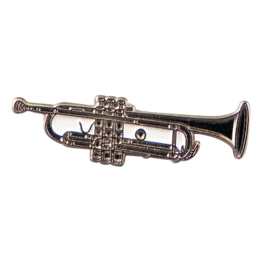 Trumpet Music Instrument Metal Enamel Lapel Pin Badge