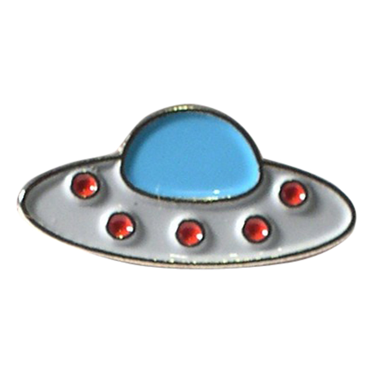 UFO aliens spaceship Metal Enamel Lapel Pin Badge