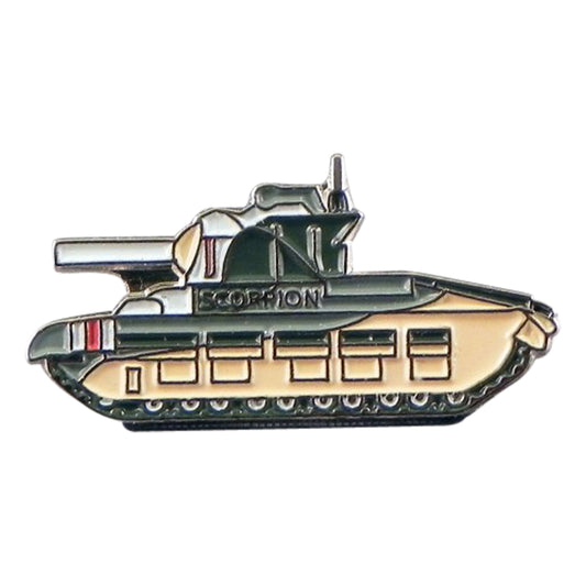 Scorpion Tank War Army Metal Enamel Lapel Pin Badge