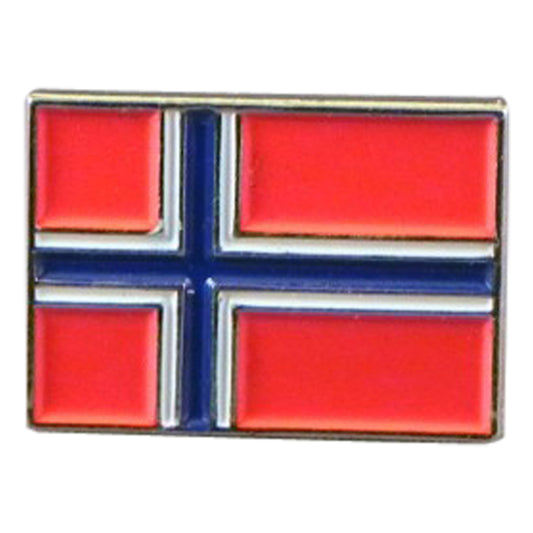 Norway's Flag Metal Enamel Lapel Pin Badge