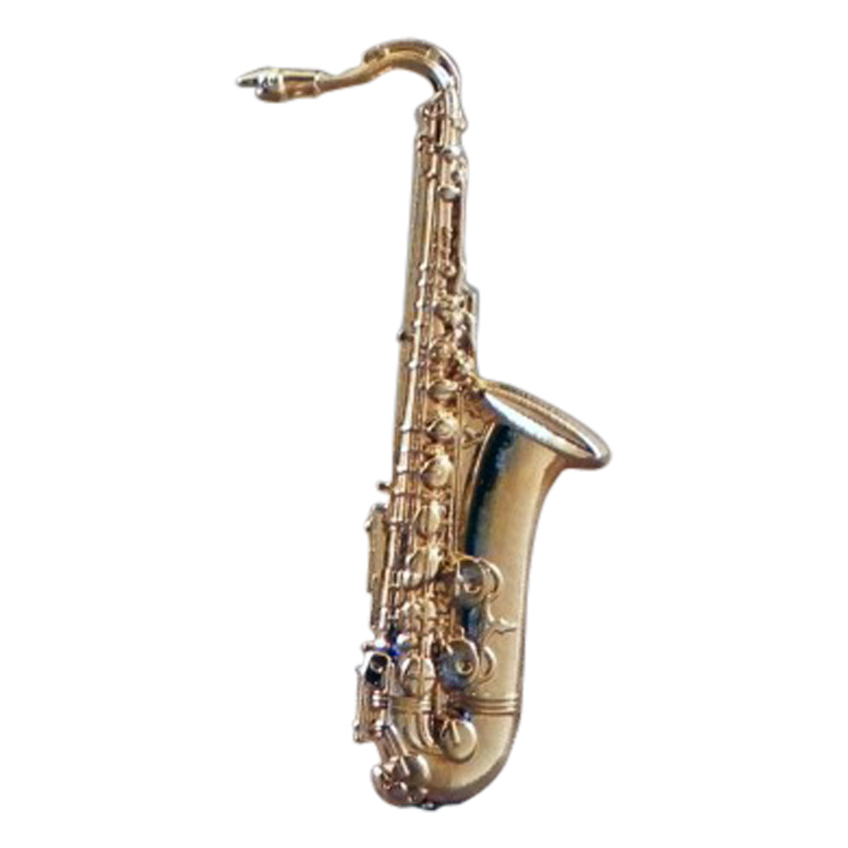 Saxophone Musicians Instrument Metal Enamel Lapel Pin Badge