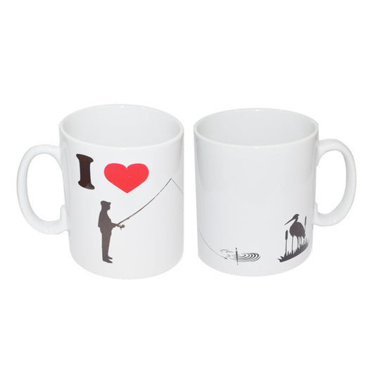 Fishing Mug – I Love Fishing Full Wrap Coffee Cup | Ashton and Finch
