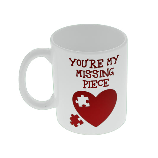 Romantic Mug – You’re My Missing Piece Cup | Ashton and Finch
