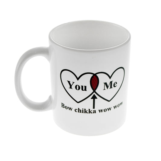 Romantic Mug – You and Me Heart Bow Chikka Cup | Ashton and Finch