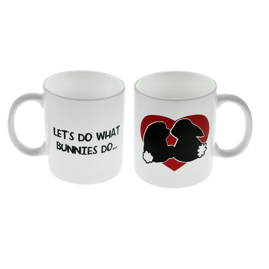 Romantic Mug – Let’s Do What Bunnies Do Cup | Ashton and Finch