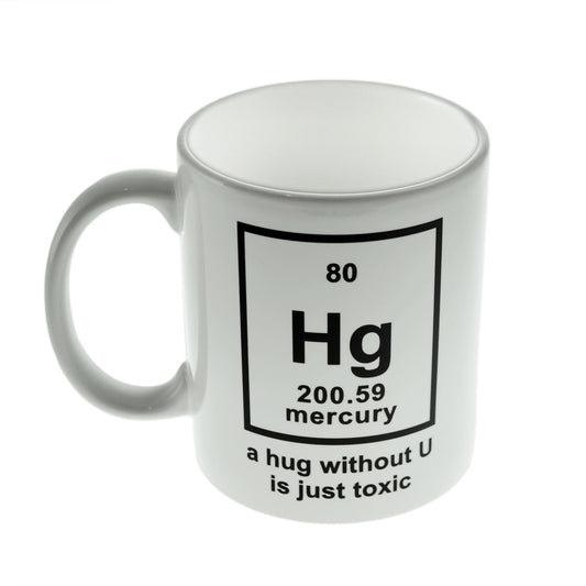 Funny Mug – A Hug Without You Chemical Symbol Cup | Ashton and Finch