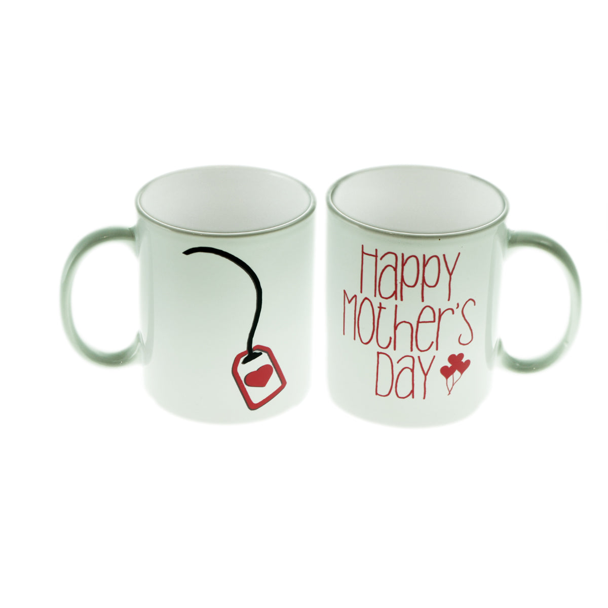 Mothers Day Mug – Heart Tag Design Coffee Cup | Ashton and Finch