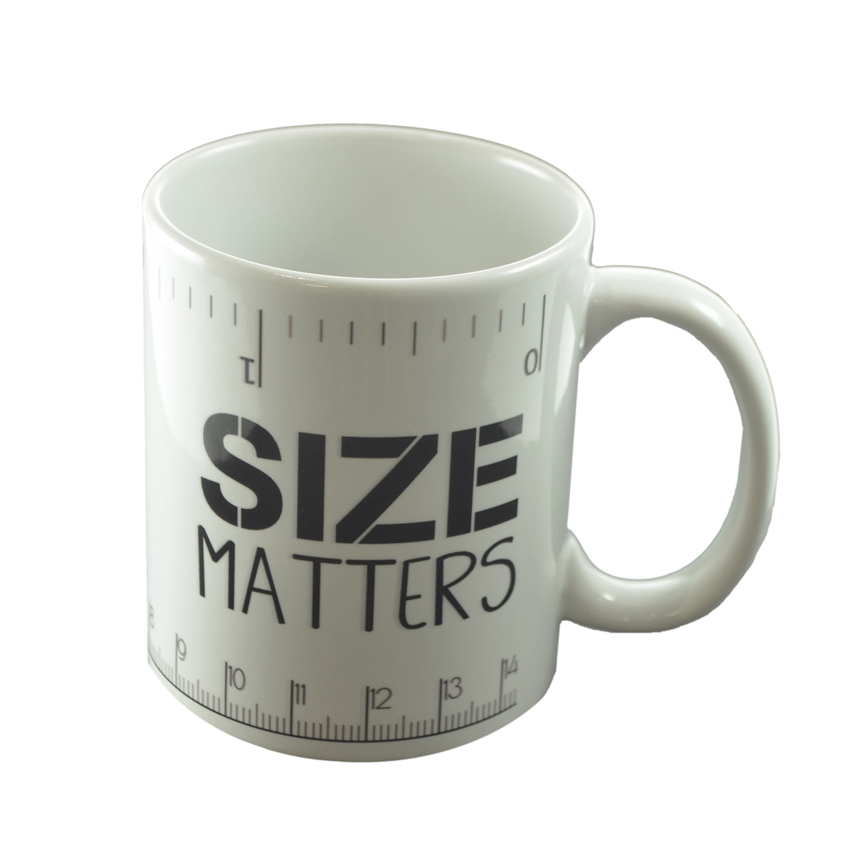 Size Matters Mug – Funny Novelty Coffee Cup | Ashton and Finch