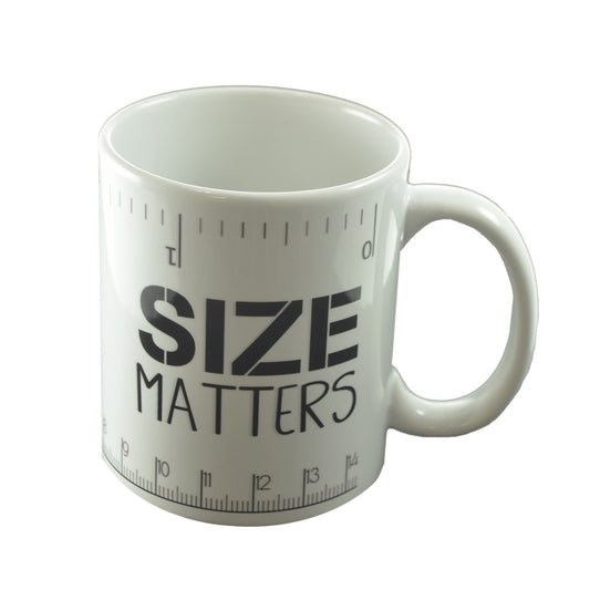 Size Matters Mug – Funny Novelty Coffee Cup | Ashton and Finch