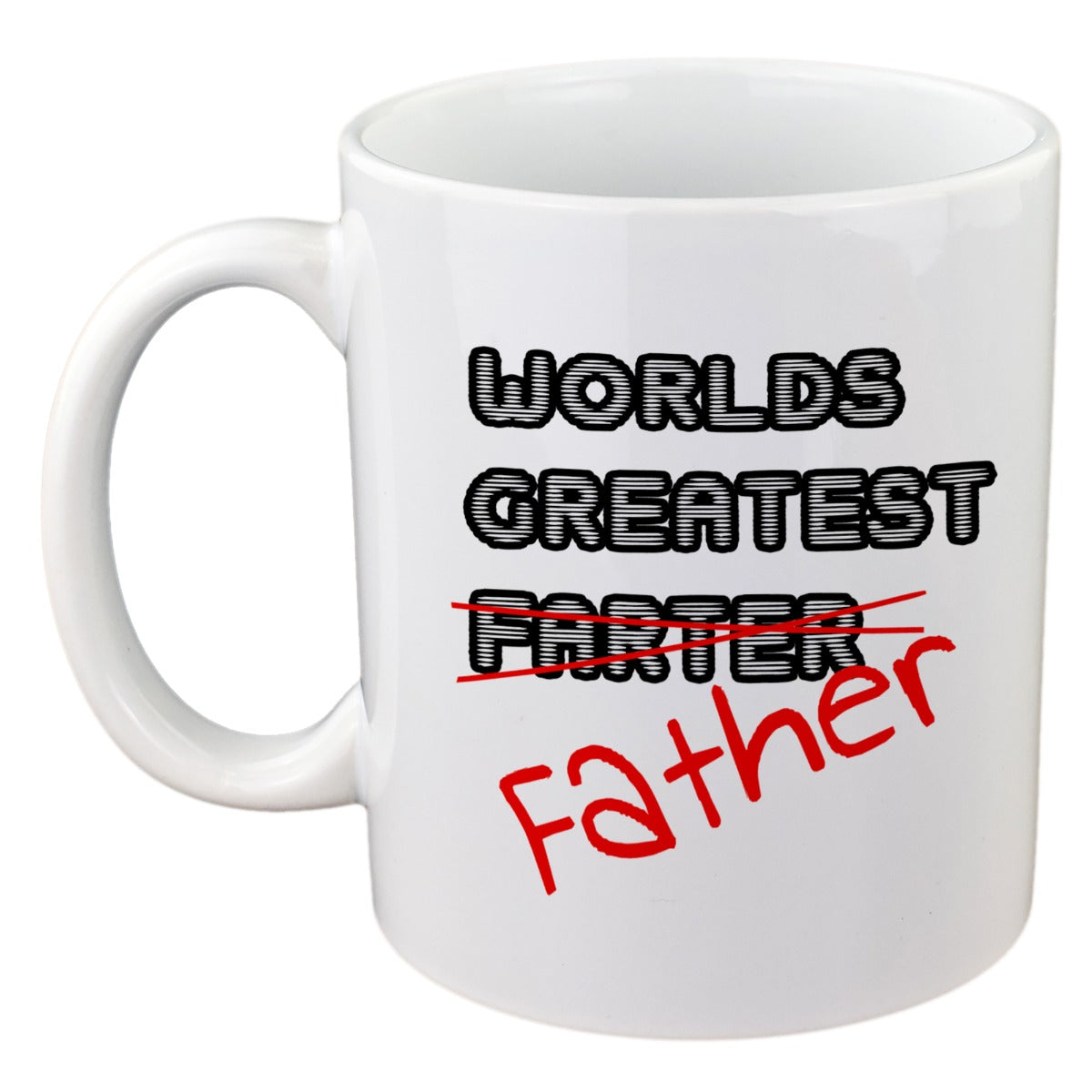 Funny Dad Mug – Worlds Best Father Coffee Cup | Ashton and Finch
