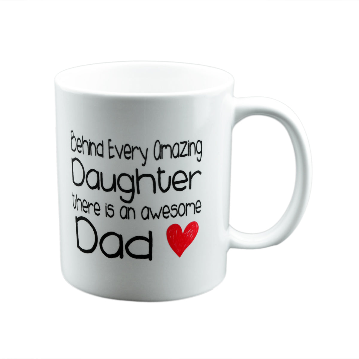 Dad Mug – Behind Every Amazing Daughter Father Cup | Ashton and Finch