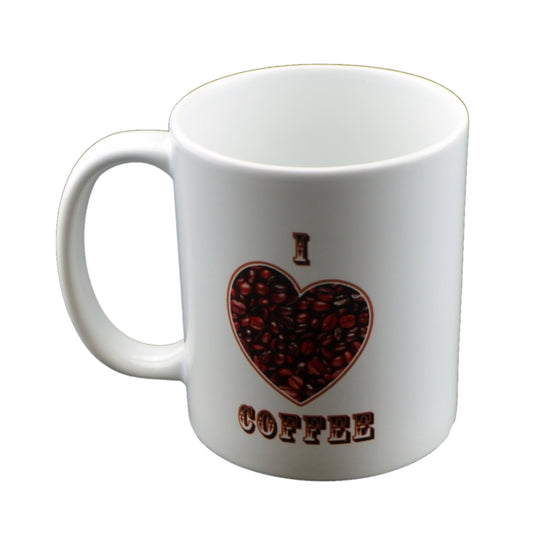 Coffee Mug – I Love Coffee Classic Ceramic Cup | Ashton and Finch
