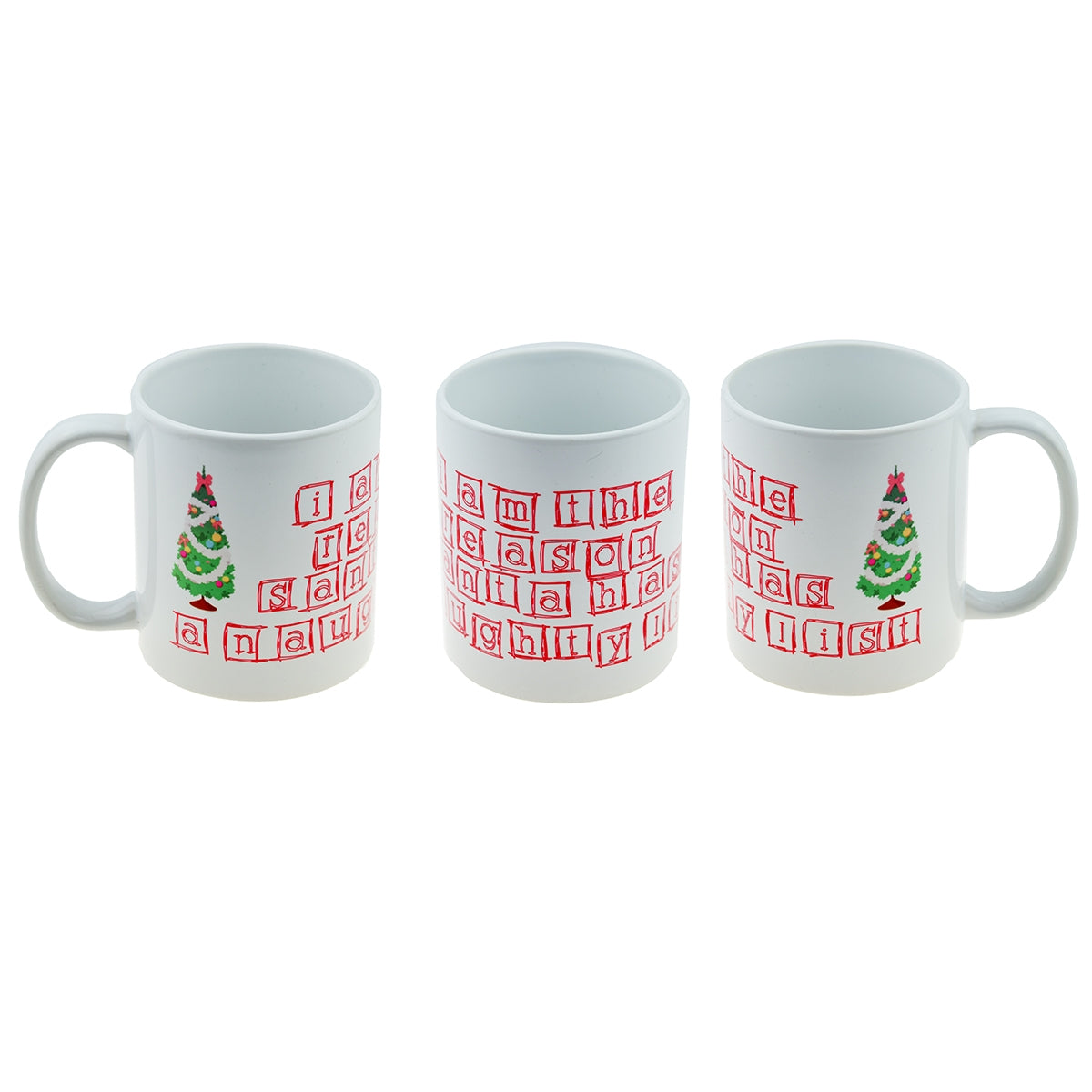Christmas Mug – I’m the Reason Santa Naughty List Cup | Ashton and Finch