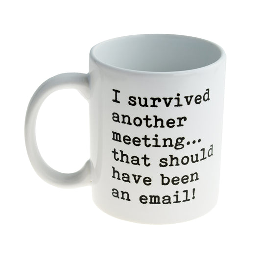 Funny Office Mug – I Survived Another Meeting Cup | Ashton and Finch