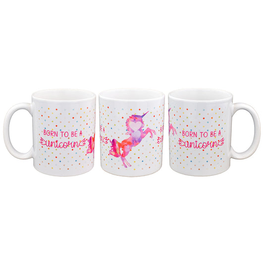 Unicorn Mug – Born to Be a Unicorn Cup | Ashton and Finch