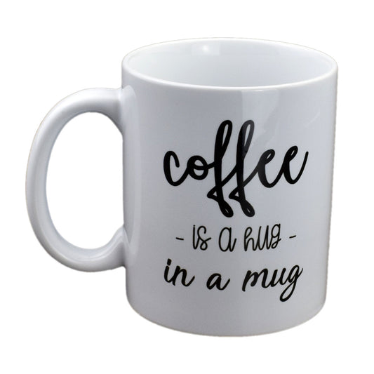 Coffee is a Hug in a Mug – Cute Coffee Cup | Ashton and Finch