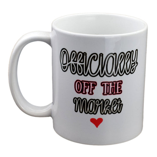 Off the Market Mug – Engagement Coffee Cup | Ashton and Finch