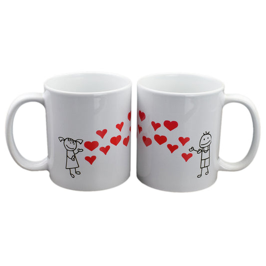 Love Hearts Mug – With Love Romantic Coffee Cup | Ashton and Finch