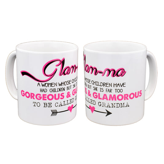 Glam-Ma Mug – Funny Grandma Coffee Cup | Ashton and Finch