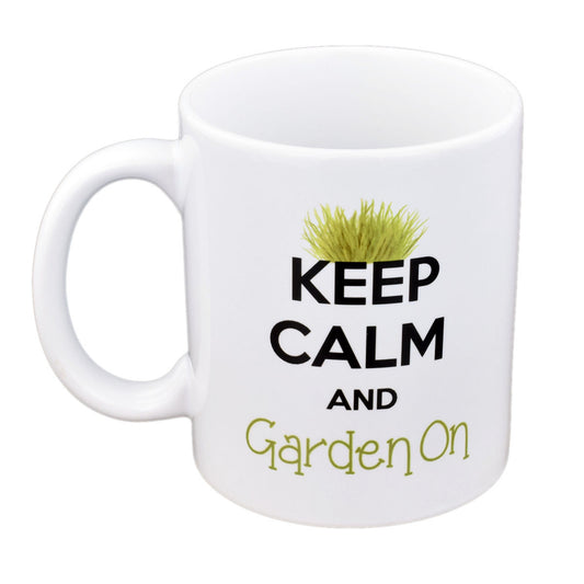 Keep Calm and Garden Mug – Gardening Coffee Cup | Ashton and Finch