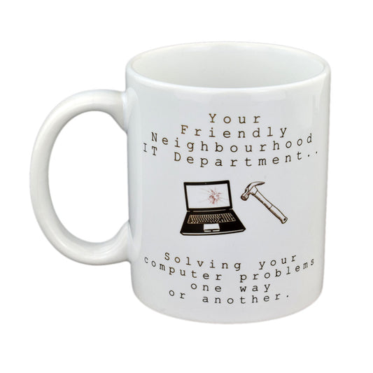 IT Department Mug – Funny Fix It Office Coffee Cup | Ashton and Finch