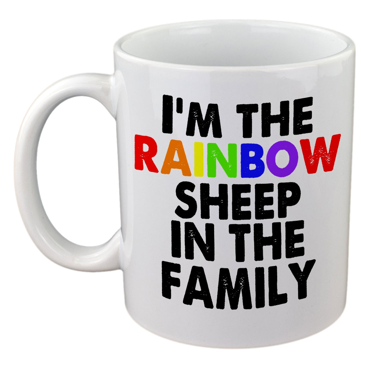 Rainbow Sheep Mug – Funny Family Coffee Cup | Ashton and Finch