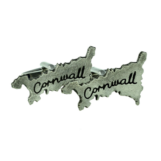 Cornwall Cornish English Pewter Cufflinks | Ashton and Finch