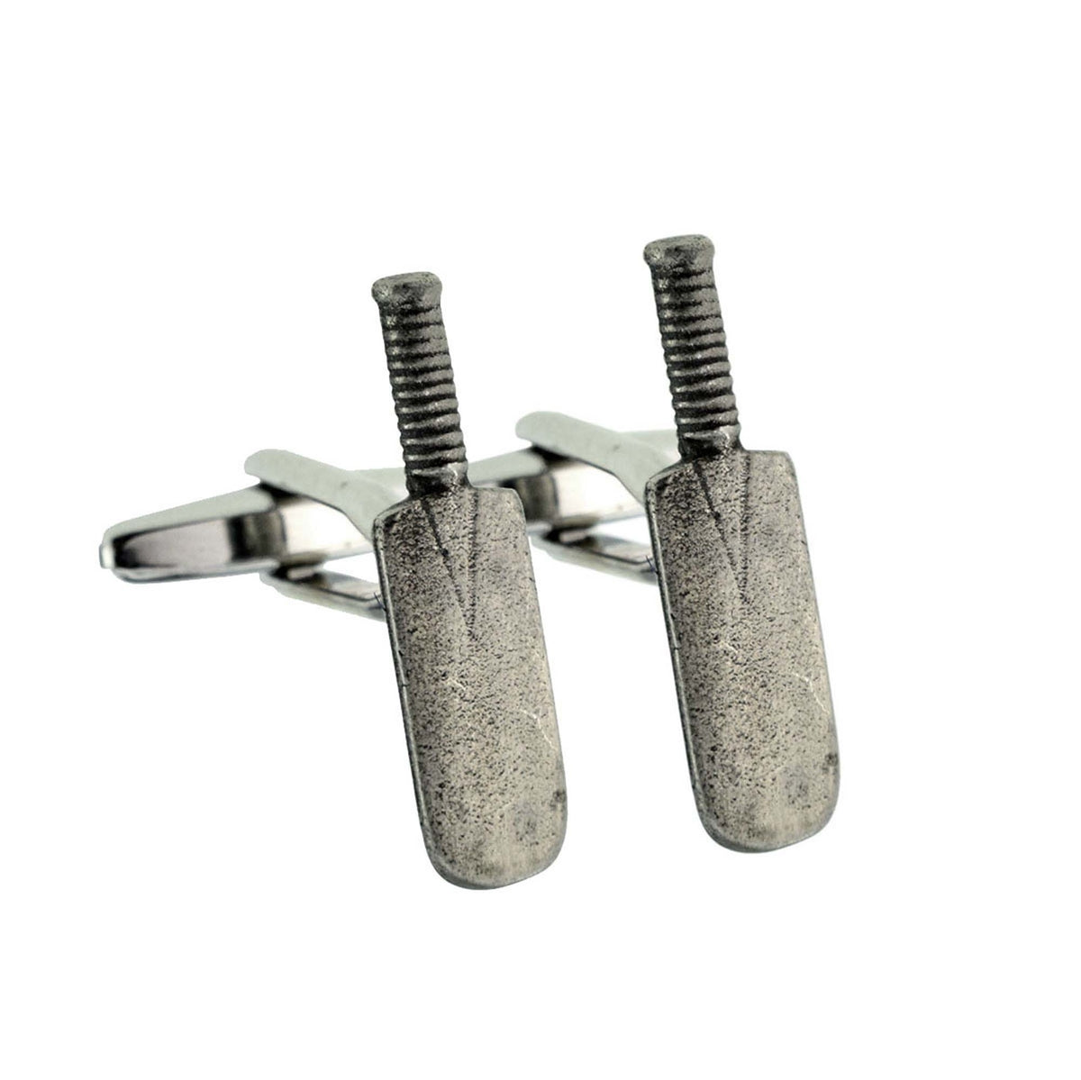 English Made Pewter Cricket Bat Sports Cufflinks | Ashton and Finch