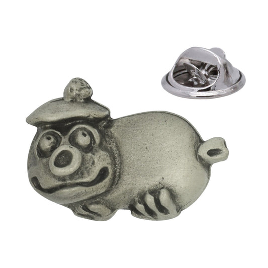 Scottish Haggis English Made Pewter Lapel Pin Badge