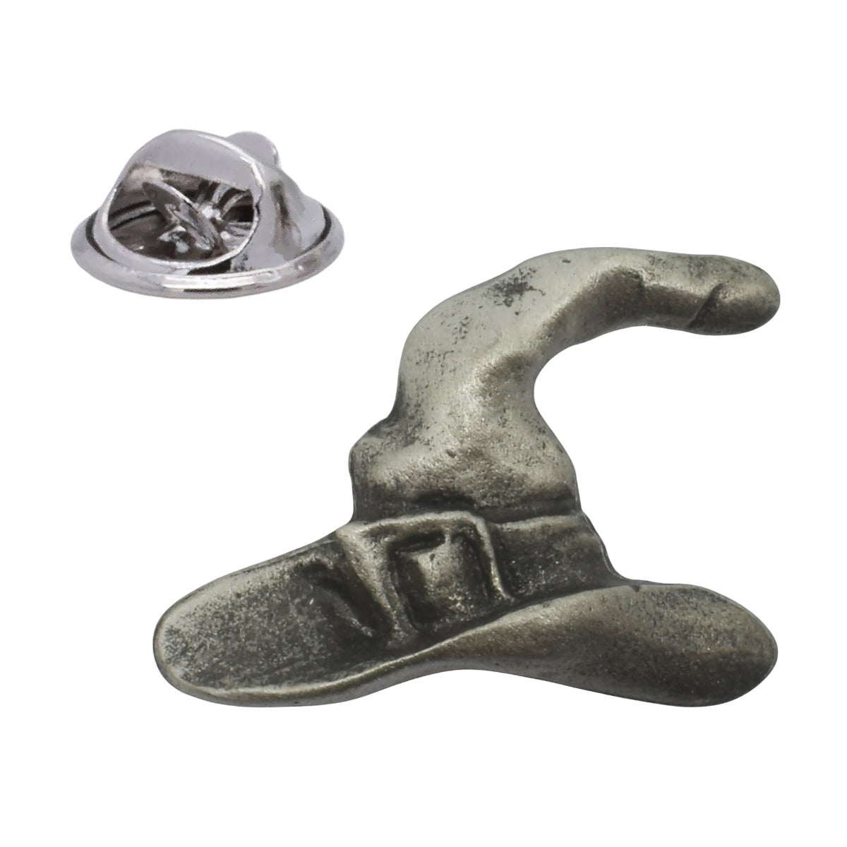 Wizards Hat English Made Pewter Lapel Pin Badge