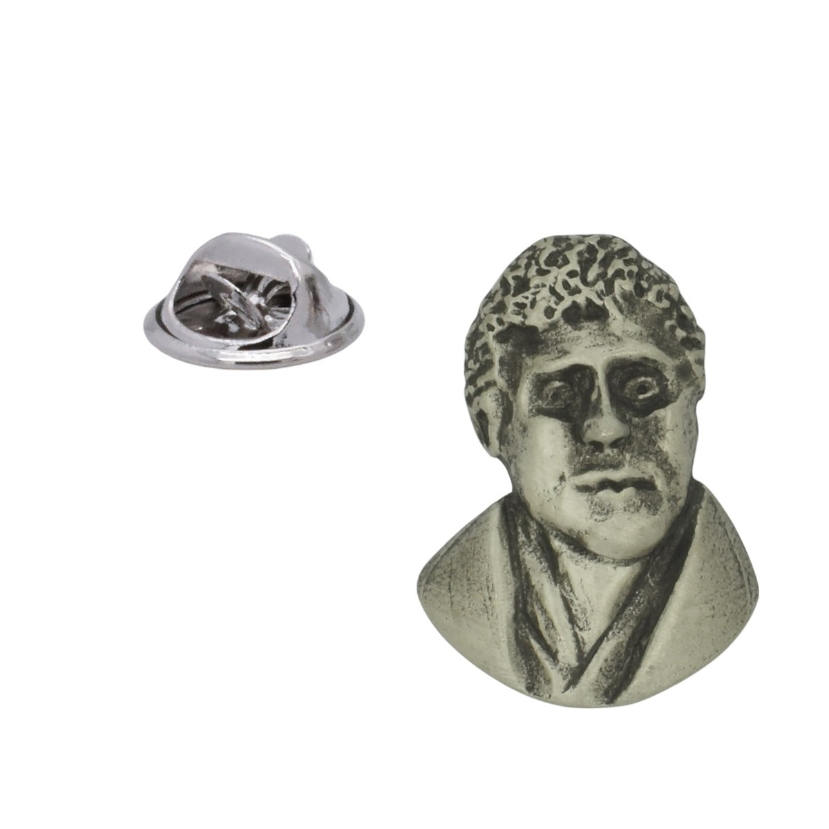 Telford English Made Pewter Lapel Pin Badge