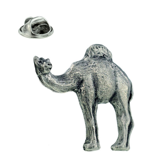Camel English Made Pewter Lapel Pin Badge