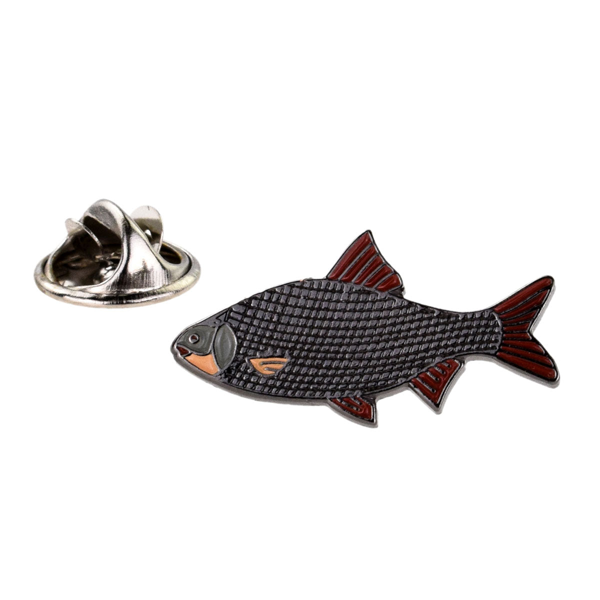 Roach Fish Fishing Metal Enamel Lapel Pin Badge