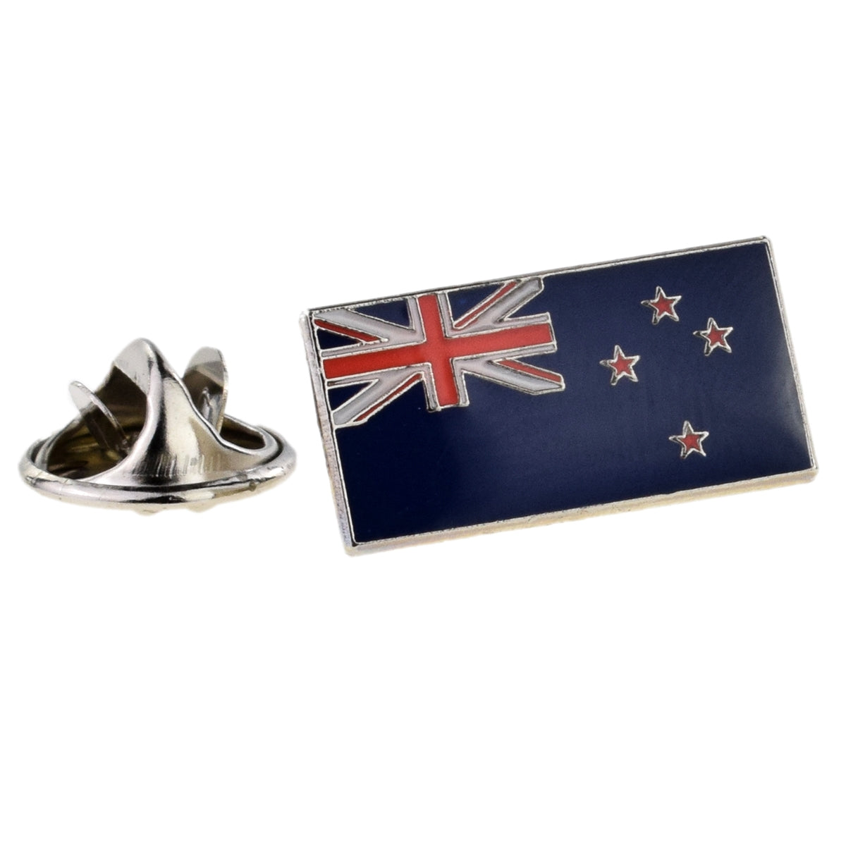New Zealand Kiwi Flag Metal Enamel Lapel Pin Badge