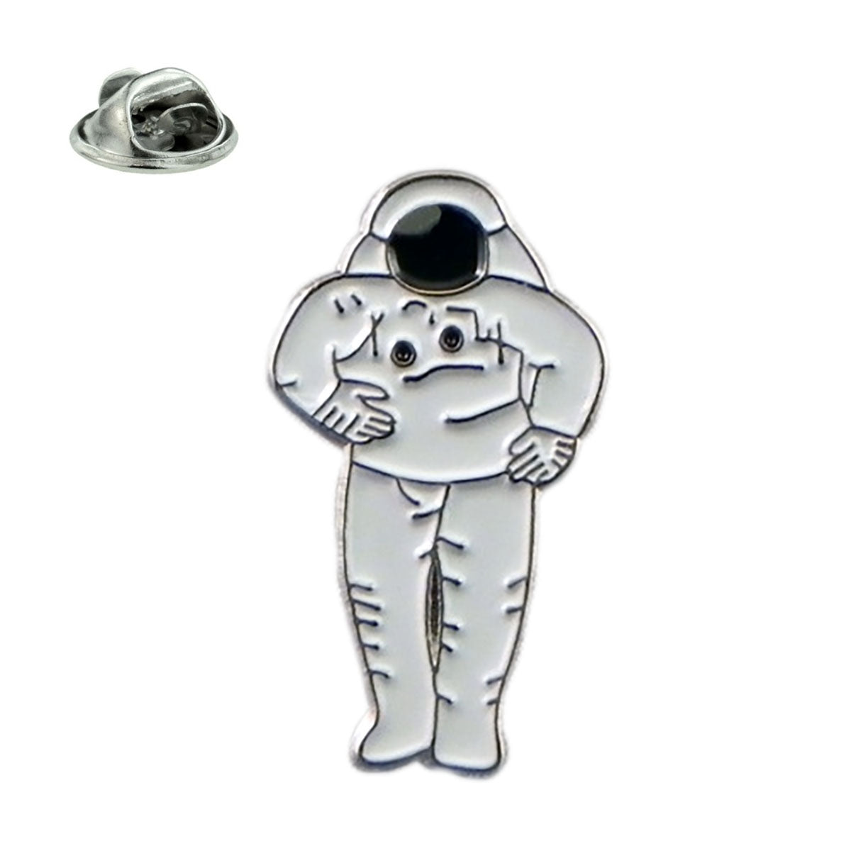 Space Astronaut Spaceman Metal & Enamel Lapel Pin Badge