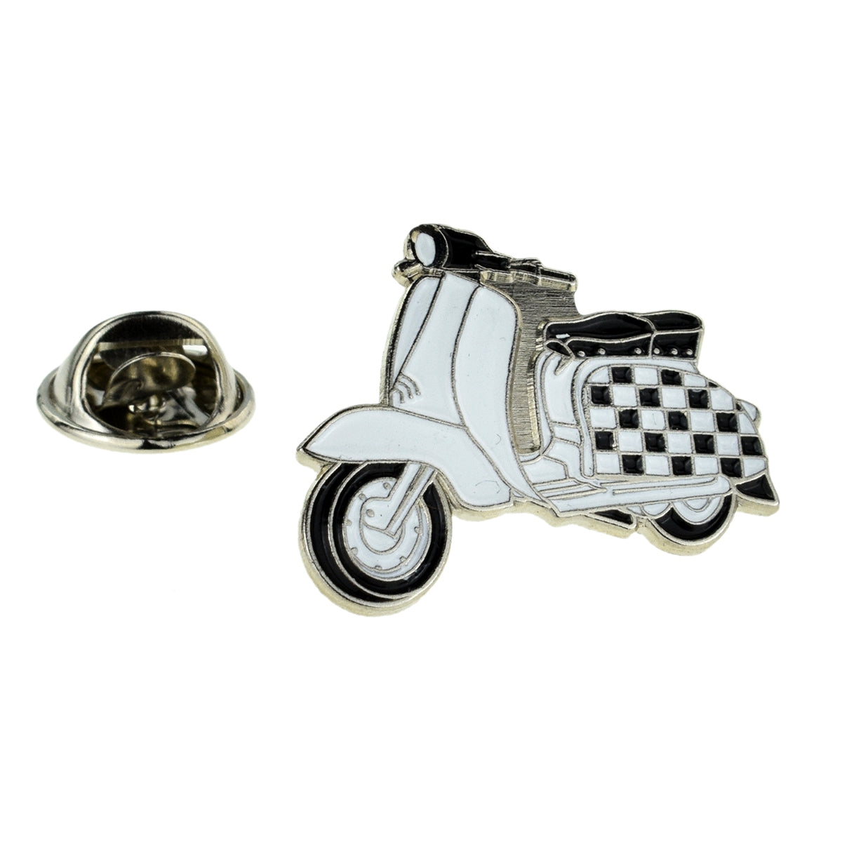 Ska Rude Boy Style Scooter Enamel Metal Pin Badge