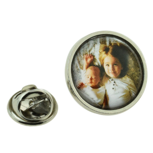 Bespoke Photo or Image Round Pin Badge
