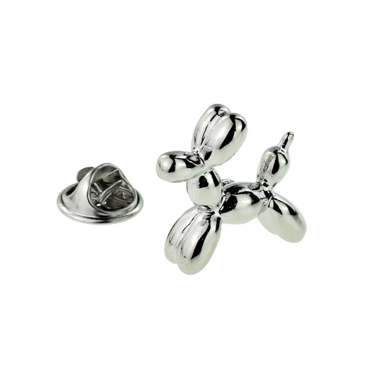 Balloon Dog Design Lapel Pin Badge