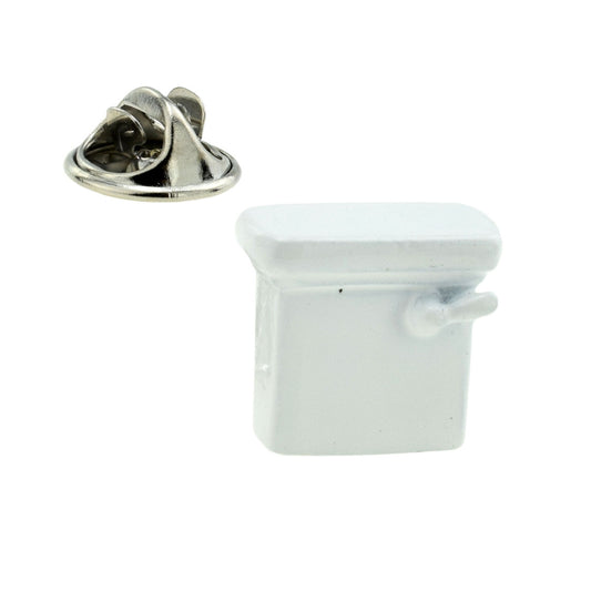 Toilet Cistern Design lapel Pin Badge