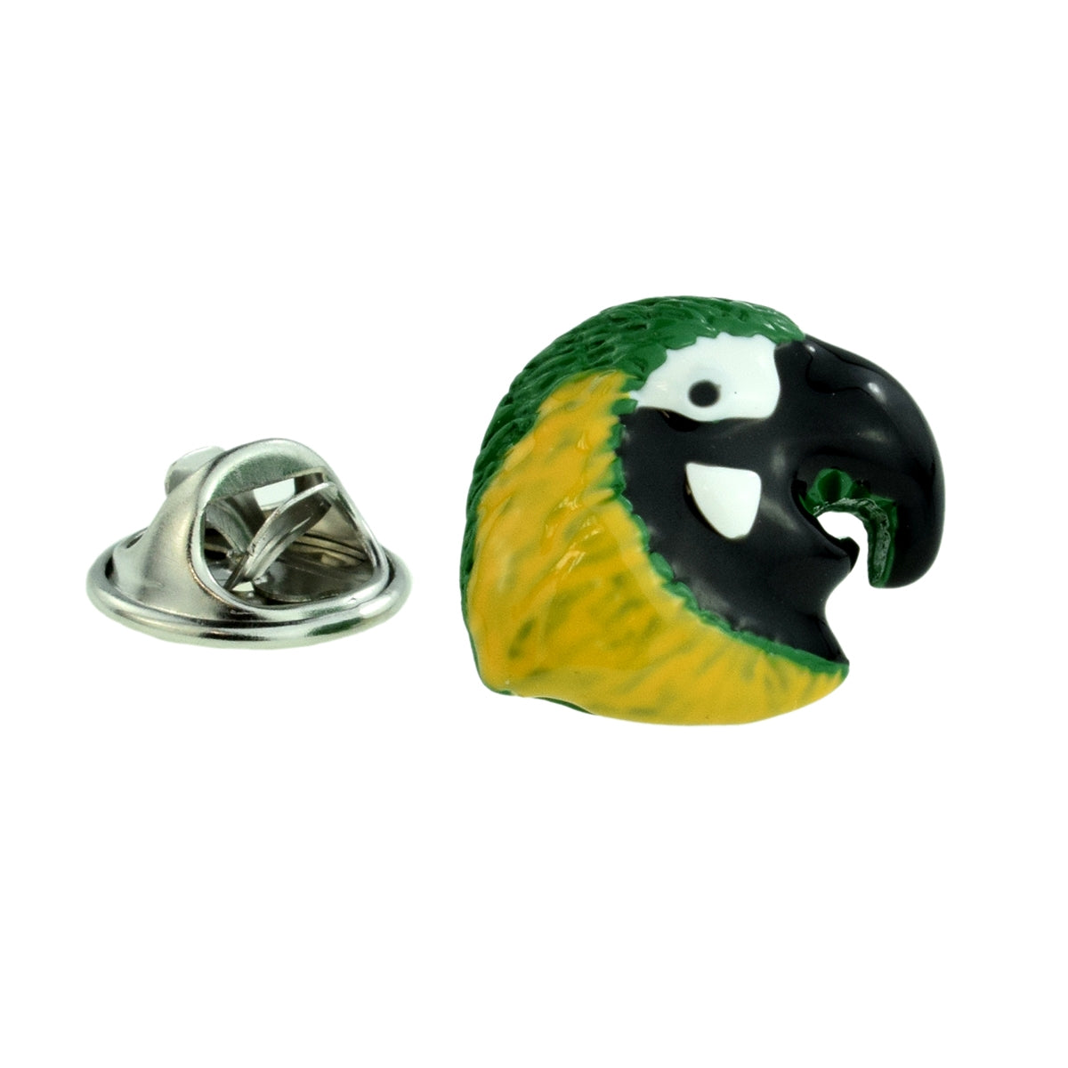 Parrot Head Design Lapel Pin Badge