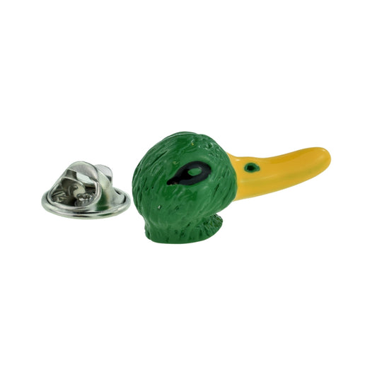 Long Billed Duck Design Lapel Pin Badge