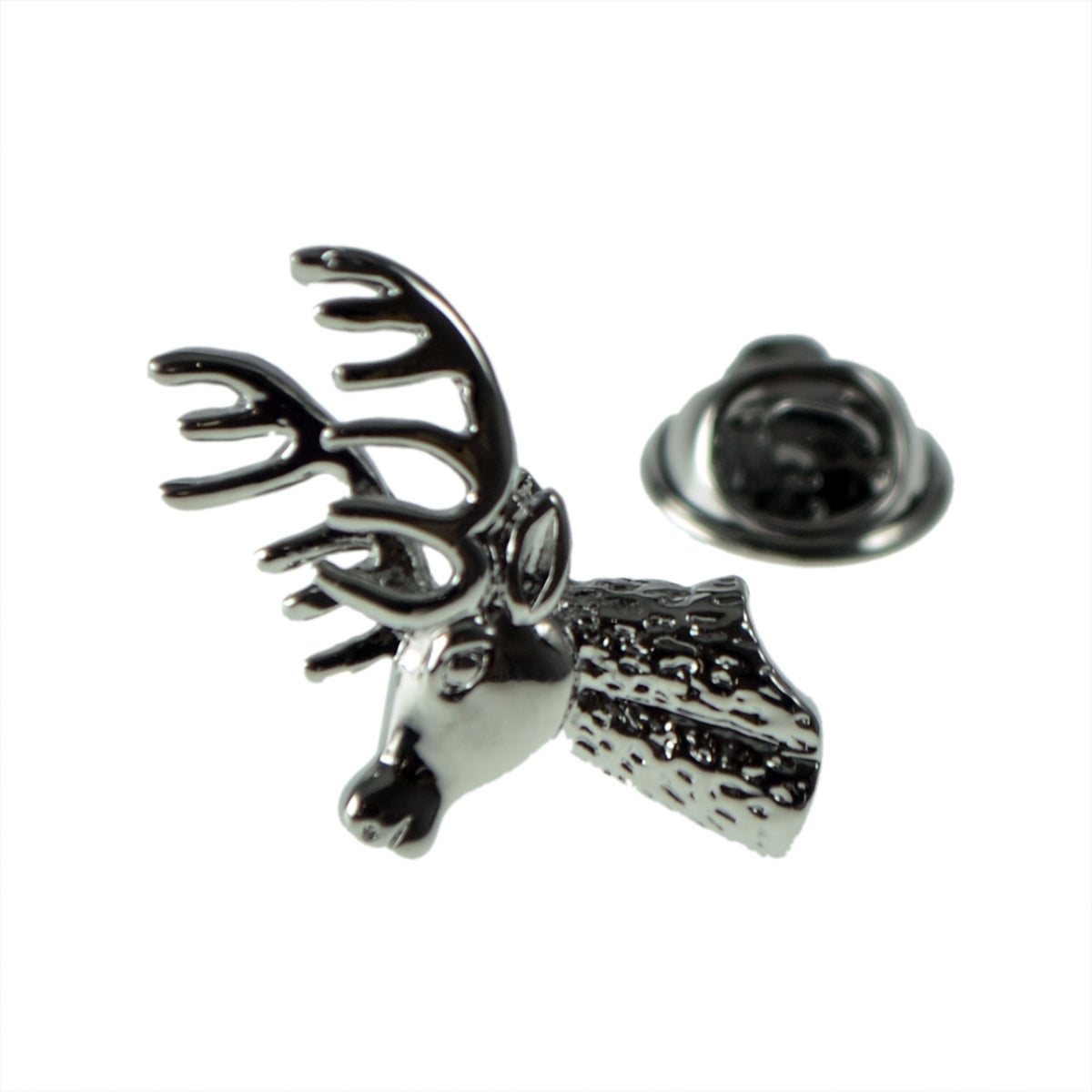 Stags Head Lapel Pin Badge