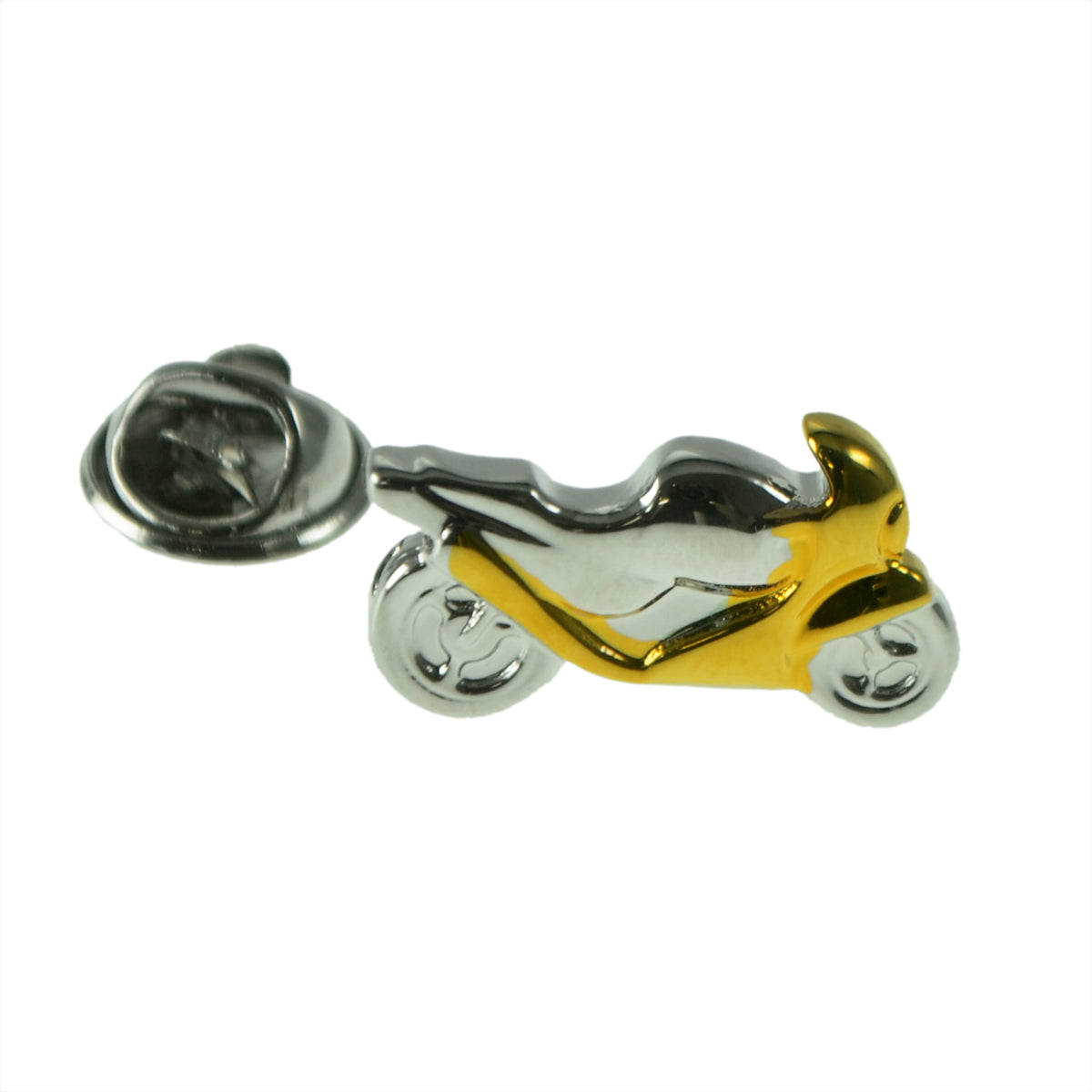 New Design Two Tone Sports Motorbike Lapel Pin Badge