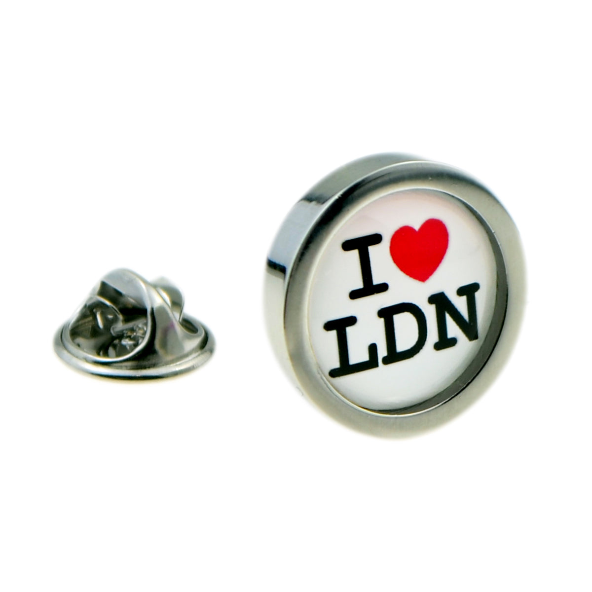 I Love London (LDN) Lapel Pin Badge