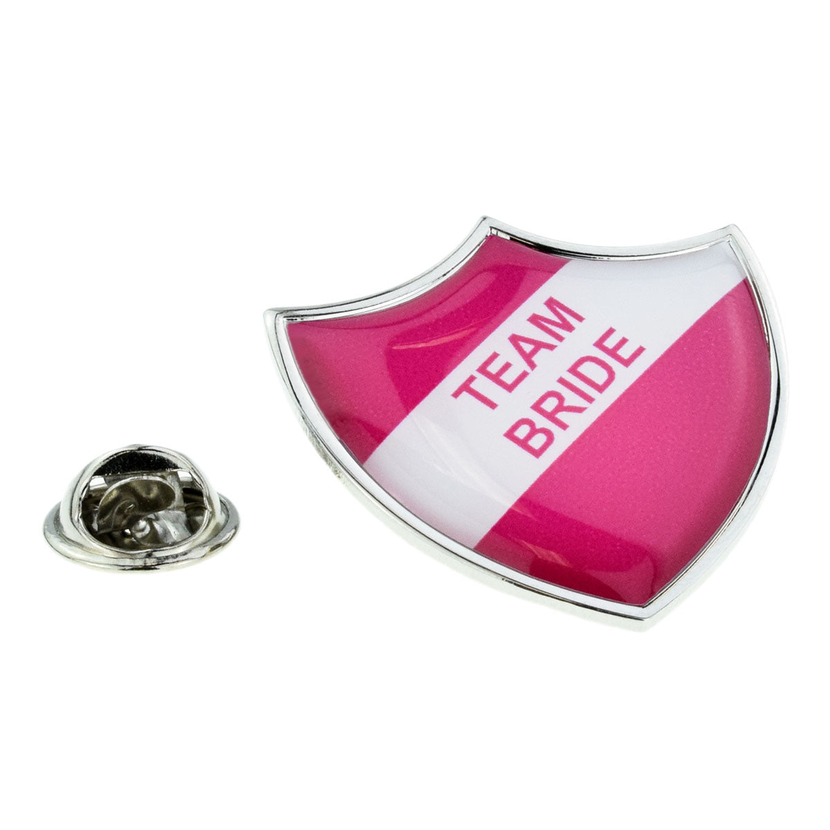 Team Bride School Style Lapel Pin Badge