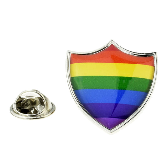 Rainbow Design School Style Lapel Pin Badge