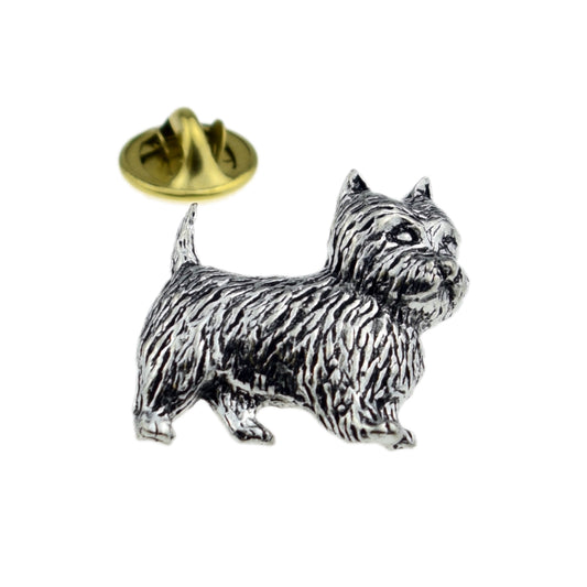 Westie Dog Pewter Lapel Pin Badge