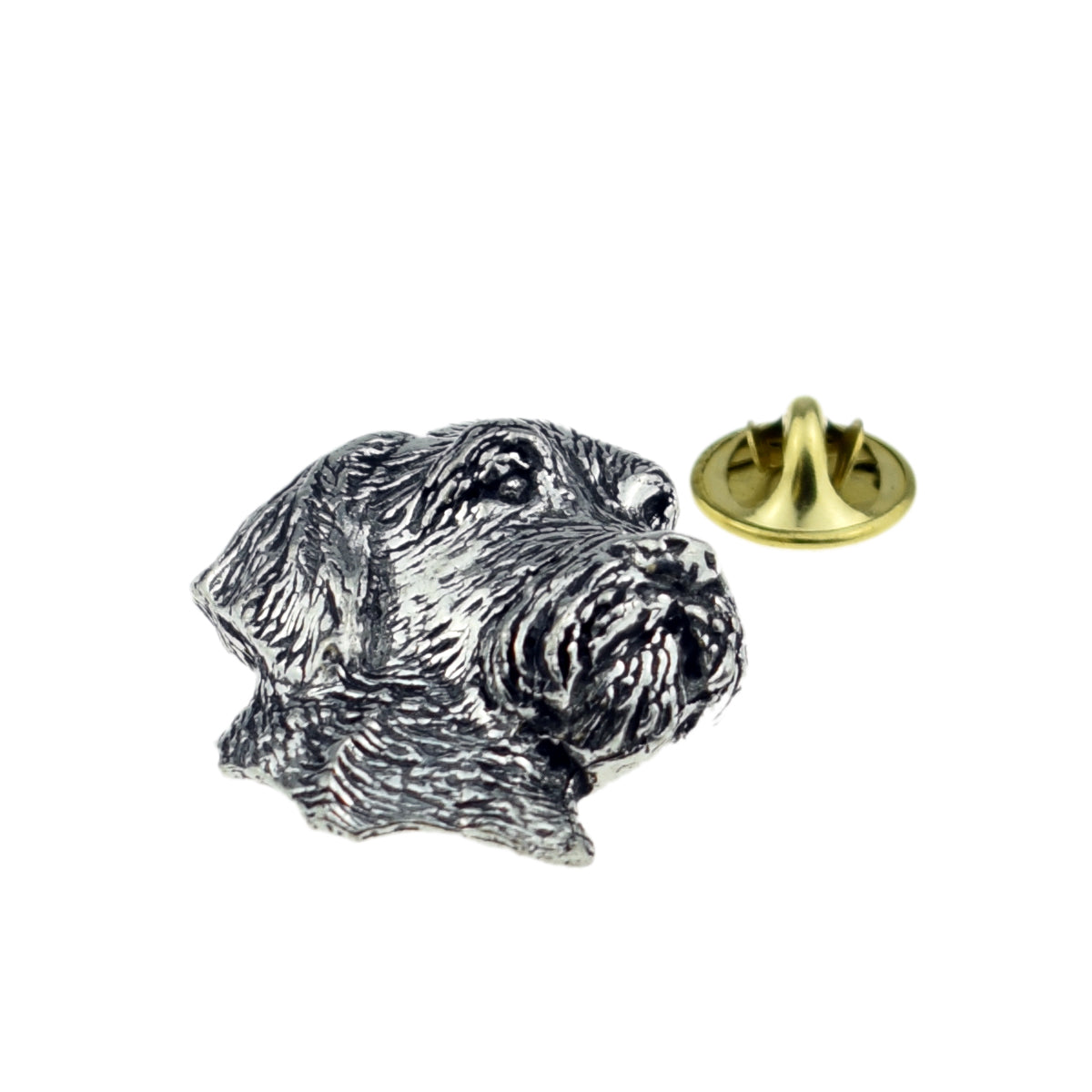 Gun Dog English Pewter Lapel Pin Badge